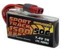 Overlander 6500mAh 2S 7.4v 25C Sport Track Lipo pack
